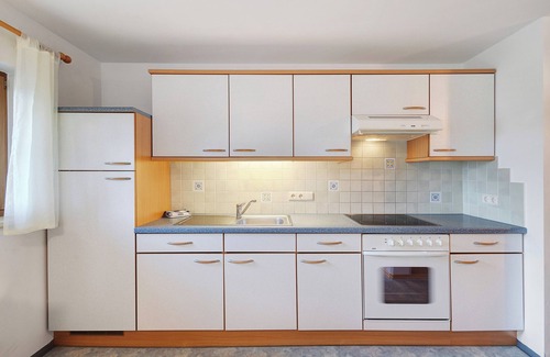 Valle di Casies Apartamento | Apartamento 'Seekofel' con vistas a la montaña, terraza compartida y Wi-Fi