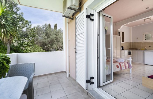 Svoronata Apartamento | Apartamento 'Vista al mar 3' con piscina compartida, Wi-Fi y aire acondicionado