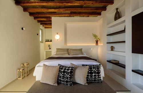 Ano Meria Casa | Apartamento 'Seascape Suite 2' con vistas al mar, Wi-Fi y aire acondicionado