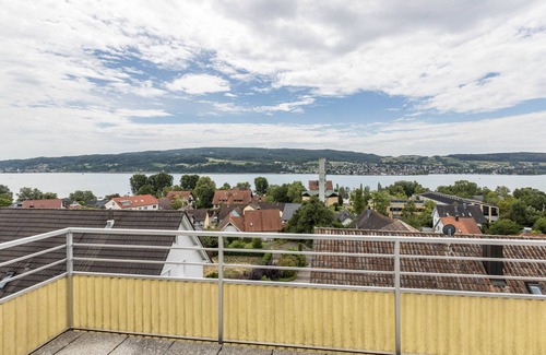 Gaienhofen Apartamento | Apartamento 'See- Panorama' con vistas al lago, balcón y Wi-Fi