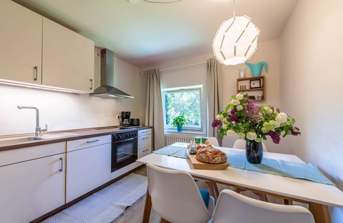 Taching a.See Apartamento | Apartamento "Selina" con vistas al lago, vistas a la montaña, balcón y jardín