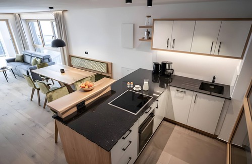 Aldino Apartamento | Apartamento 'Serenum' con vistas a la montaña, balcón y wifi