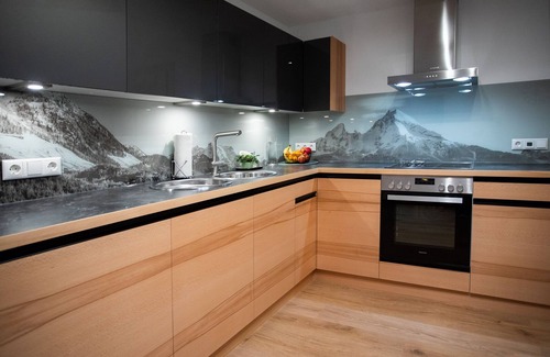 Bischofswiesen Apartamento | Apartamento "Silberg", 1-2 personas, aproximadamente 40 m², 1 habitación, cocina, balcón