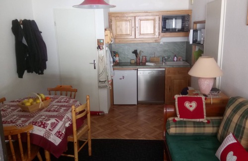 Prapoutel Apartamento | Apartamento, pistas de esquí, 4 ° piso, 2 habitaciones, 30 m2