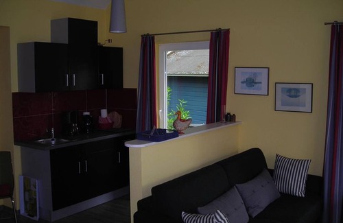 Wiefelstede Apartamento | Apartamento Sommerhus - apartamento / apartamento, ducha o bañera, inodoro