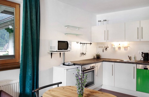 Stall Apartamento | Apartamento "Sonnberg" en Molltaler Appartements con vistas a la montaña, balcón y Wi-Fi