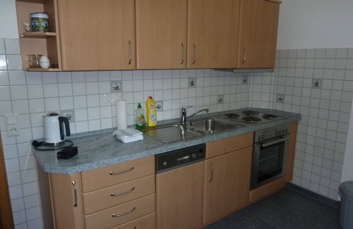 Niederlandenbeck Apartamento | Apartamento 'Sonnenschein' con piscina compartida, terraza privada y Wi-Fi