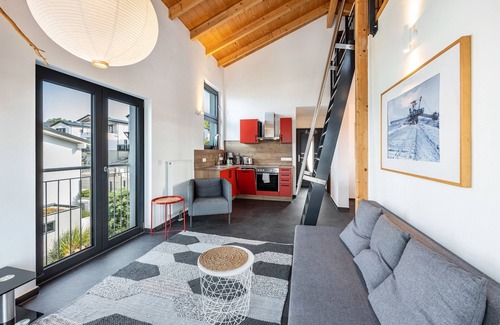 Rotha Apartamento | Apartamento 'Sonnenwind Am Hainer See' con vistas al lago y Wi-Fi