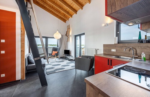 Rotha Apartamento | Apartamento 'Sonnenwind Am Hainer See' con vistas al lago y Wi-Fi
