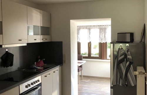 Warthe Apartamento | Apartamento 'Ferienwohnung Strey' con jardín privado y Wi-Fi