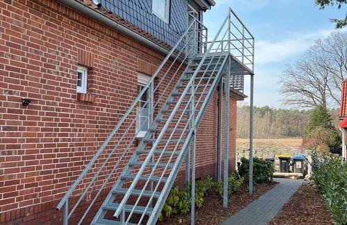 Winsen an der Aller Apartamento | Apartamento 'Stern' con terraza privada, balcón y Wi-Fi