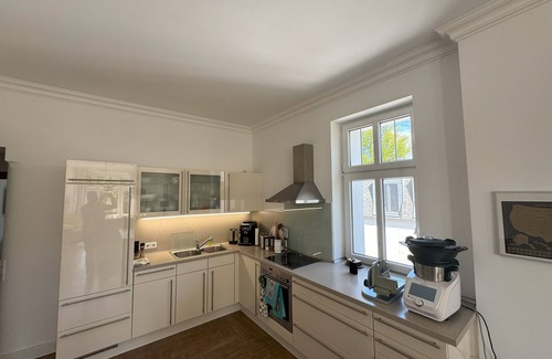 Wilhelmsruh Apartamento | Apartamento 'Stilvolles Ruhiges' con balcón y Wi-Fi