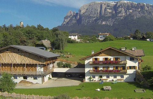 Fie allo Sciliar Apartamento | Apartamento "Stinerhof - Schlernblick" con vistas a la montaña, Wi-Fi, balcón y jardín