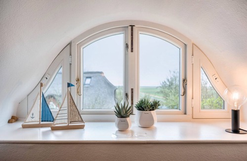 Westerhever Apartamento | Apartamento 'Strandgut' con terraza y jardín compartidos