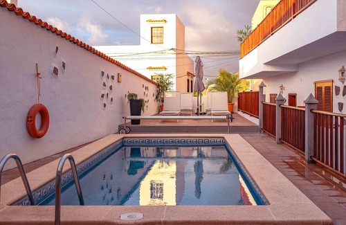 Garachico Casa | Suite-Confortable-Baño privado-Vista al Mar-Doppelzimmer