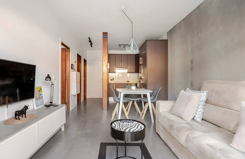 Candelaria Apartamento | Apartamento Sunset Gabriela con cerca de la playa con piscina compartida y terraza descubierta
