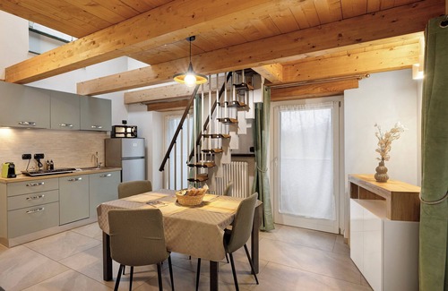 Peveragno Apartamento | Apartamento 'Superior' con vistas a la montaña, terraza compartida y Wi-Fi
