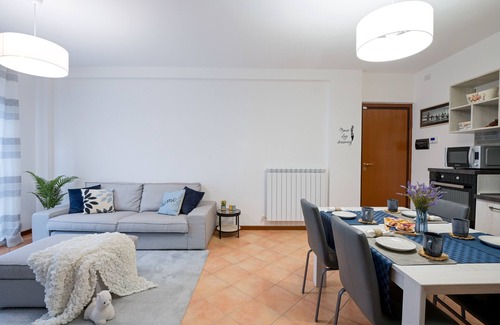 Tuoro sul Trasimeno Apartamento | Apartamento 'Trasimeno' con jardín privado, Wi-Fi y aire acondicionado