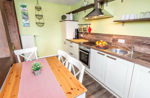 Helden Apartamento | Apartamento 'Talblick' con vistas a la montaña, terraza compartida y Wi-Fi
