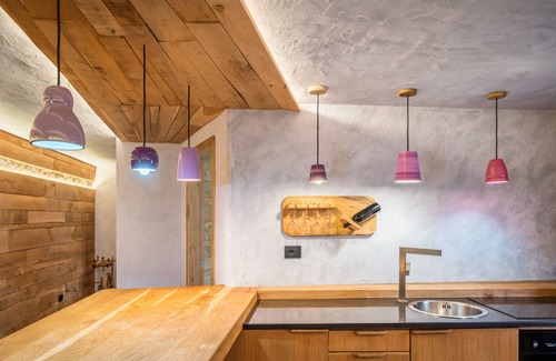 Pie Falcade Apartamento | Apartment 'Tana Del Picchio' with Mountain View, Shared Garden and Wi-Fi