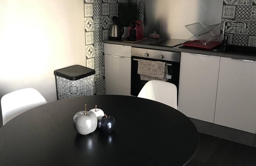 Maraussan Apartamento | Apartamento-Terraza-Ciudad-Baño con bañera