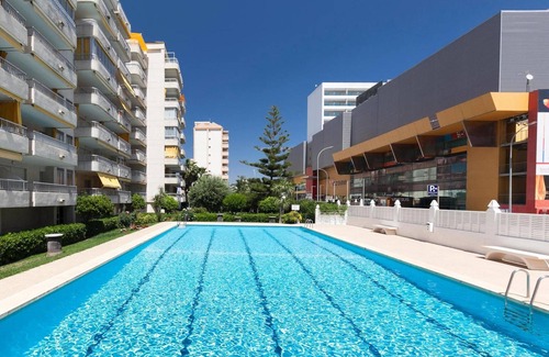 Grau i Platja Apartamento | Apartamento 'Terrazas Playa Gandia' con vistas al mar, Wi-Fi y aire acondicionado