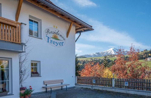 Terento Apartamento | Apartamento "Treyer 5 Typ A" con vistas a la montaña, Wi-Fi, balcón y jardín