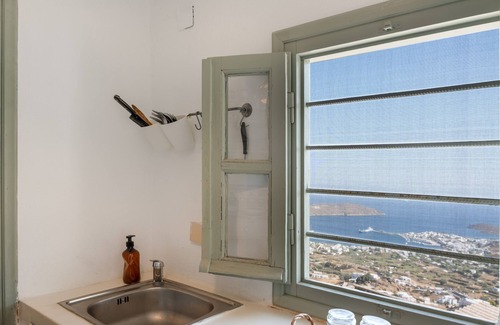 Serifos Apartamento | Apartamento "Casa Hora Tradicional" con terraza privada y aire acondicionado