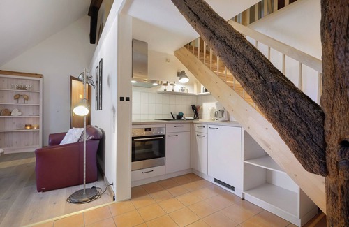 Westerhever Apartamento | Apartamento 'Treibholz' con terraza y jardín compartidos