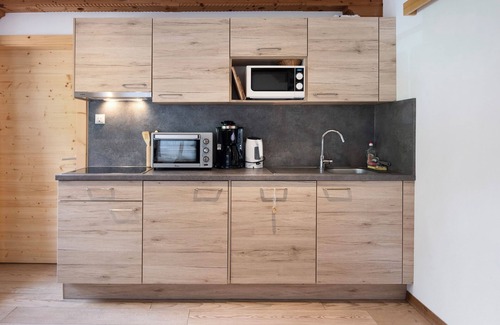 Stelvio Apartamento | Apartamento 'Tscheppa' con vistas a la montaña, terraza privada y Wi-Fi