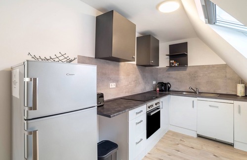 Wiesloch Apartamento | Apartamento 'Unique Apartments Wiesloch' con terraza privada y Wi-Fi