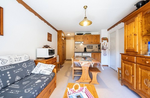 Valfrejus Apartamento | Apartamento 'Valfréjus La Montagne- App 123' con terraza privada, balcón y Wi-Fi
