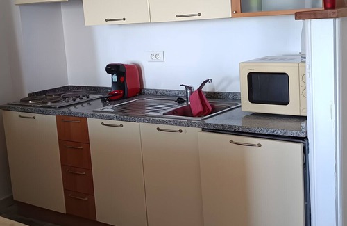 Piedicroce Apartamento | Apartamento 'Vanille' con vistas a la montaña y Wi-Fi