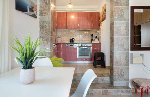 Merichas Apartamento | Apartamento 'Villa Christina Kythnos' con vistas al mar, Wi-Fi y aire acondicionado