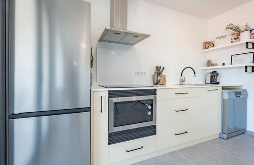 Aigues Apartamento | Apartamento 'Villa Hoy Almendra' con vistas a la montaña, Wi-Fi y aire acondicionado