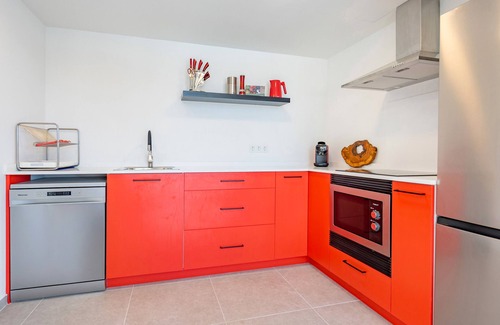 Aigues Apartamento | Apartamento 'Villa Hoy Tomate' con vistas a la montaña, Wi-Fi y aire acondicionado