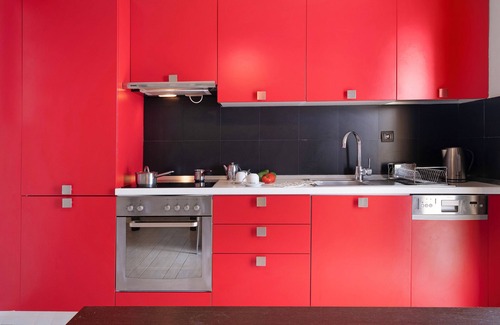 Lefkas Apartamento | Apartamento 'Villa Rojo Tajo Villas' con vistas al mar, Wi-Fi y aire acondicionado