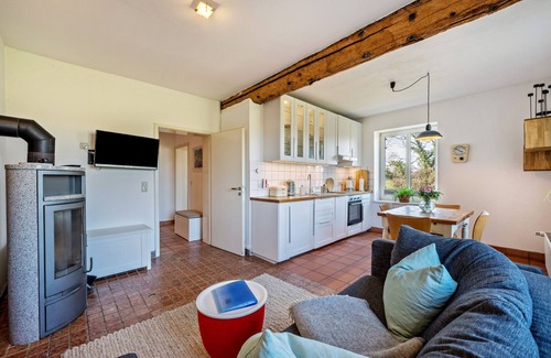 Groemitz Apartamento | Apartamento "Voßberg Ferienwohnung 1" con terraza compartida y Wi-Fi