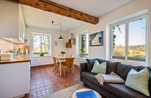Groemitz Apartamento | Apartamento "Voßberg Ferienwohnung 1" con terraza compartida y Wi-Fi