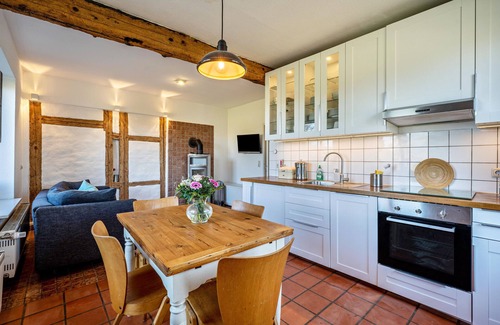 Groemitz Apartamento | Apartamento "Voßberg Ferienwohnung 1" con terraza compartida y Wi-Fi