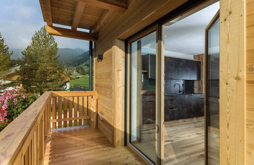 San Vito Apartamento | Apartamento "Waidacherhof Alm" con vistas a la montaña, balcón y Wi-Fi