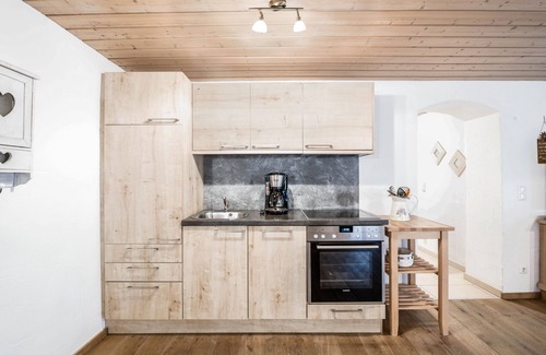 Obergrainau Apartamento | Apartamento Waxenstein con balcón, vistas a la montaña y Wi-Fi