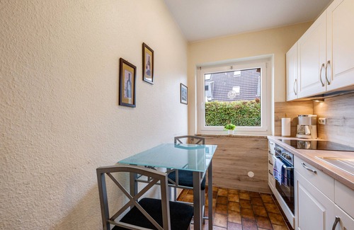 Stinteck Apartamento | Apartamento 'Westerdeich' con terraza privada, jardín compartido y Wi-Fi