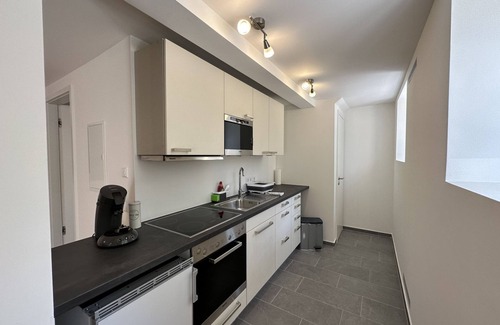 Marxzell Apartamento | Apartamento 'Wiesenblick' con terraza privada, jardín compartido y Wi-Fi
