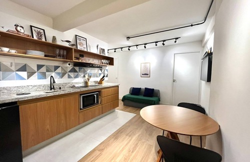 Santa Ifigenia Apartamento | Apartment with 2 bedrooms, air conditioning, in the shopping center of São Paulo