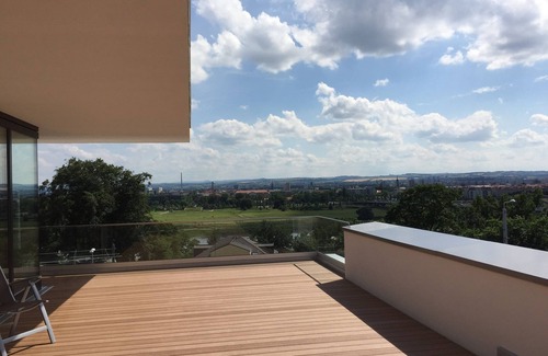 Radeberger Vorstadt Apartamento | Apartamento con la visión