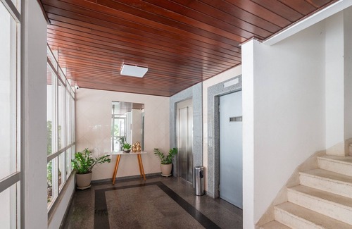 Jardim Apipema Apartamento | Apartment With Balcony and Barbecue Cec0801