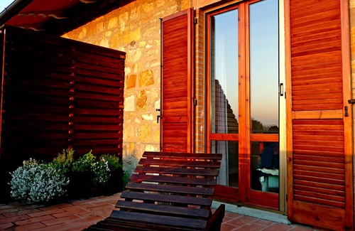Montegabbione Apartamento | Apartamento con fantásticas vistas en el terreno de la granja orgánica.
