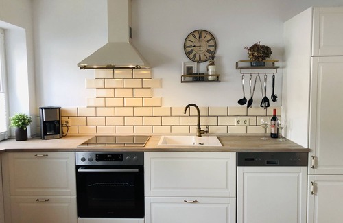 Finsterbergen Apartamento | Apartamento con chimenea en el Rennsteig en el bosque de Turingia