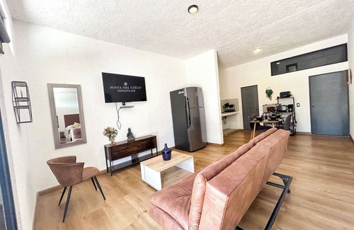 Tepoztlán Apartamento | Departamento con Alberca Climatizada con Paneles Solares en Tepoztlán